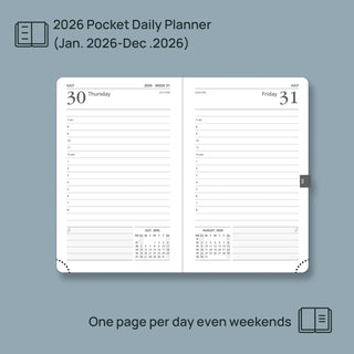 POPRUN 2026 Daily Planner