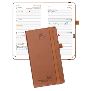 POPRUN 2026-2027 Academic Planner Brown