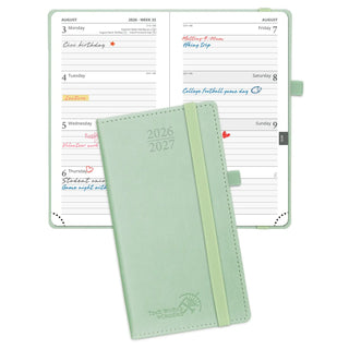 POPRUN 2026-2027 Academic Planner Celadon Green