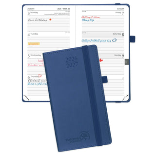 POPRUN 2026-2027 Academic Planner Navy Blue