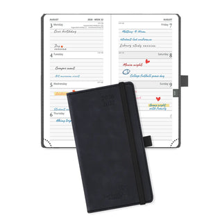 POPRUN 2026-2027 Academic Planner Black