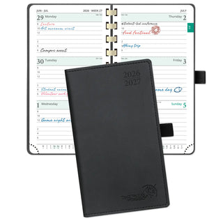 POPRUN 2026-2027 Academic Planner Black