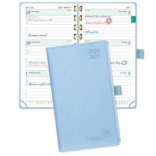 POPRUN 2026-2027 Academic Planner Blue