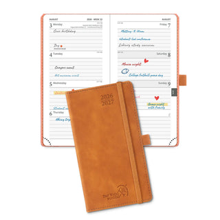 POPRUN 2026-2027 Academic Planner Brown