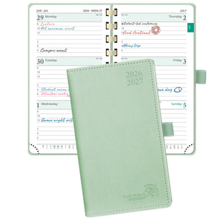 POPRUN 2026-2027 Academic Planner Celadon Green