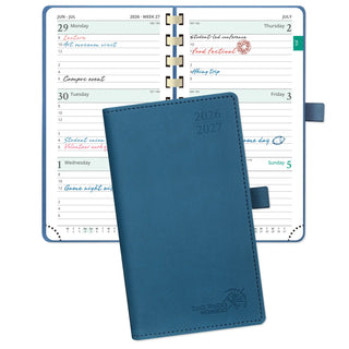 POPRUN 2026-2027 Academic Planner Night Sky Blue