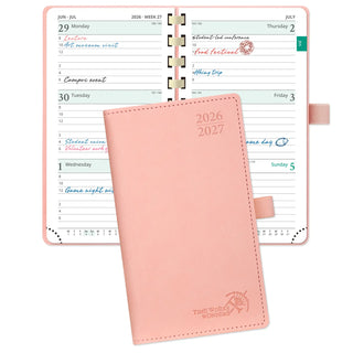 POPRUN 2026-2027 Academic Planner Pink