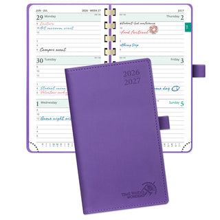 POPRUN 2026-2027 Academic Planner Purple