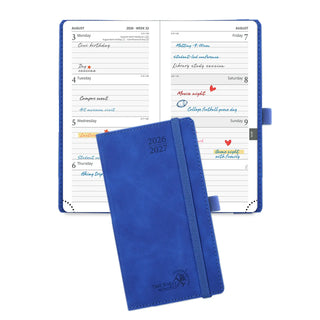 POPRUN 2026-2027 Academic Planner Royal Blue