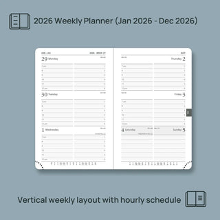 POPRUN 2026 Weekly Planner