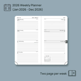 POPRUN 2026 Weekly Planner