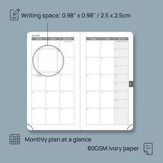 POPRUN 2026 Weekly Planner