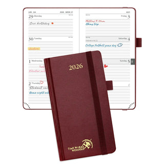 POPRUN 2026 Weekly Planner Bordeaux