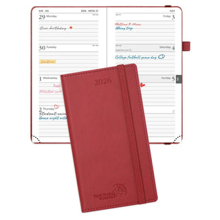 POPRUN 2026 Weekly Planner Bordeaux