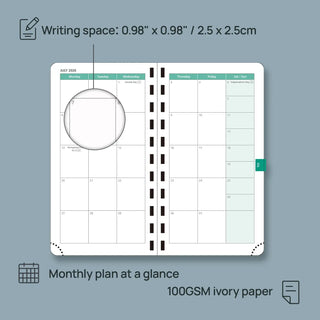 POPRUN 2026 Weekly Planner