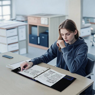 POPRUN Blue & 1.5 inches