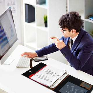 POPRUN Brown & 1.5 inches