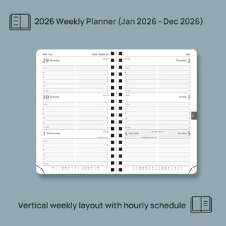 POPRUN 2026 Weekly Planner