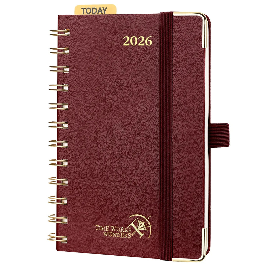 Mini Size Planner Small Size Weekly Planner 2026 Spiral Calendar Planner – POPRUN