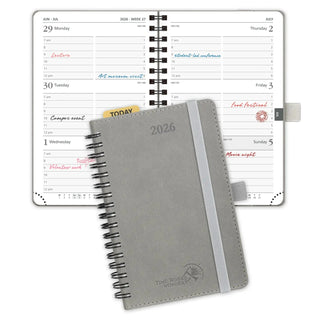 POPRUN 2026 Weekly Planner Gray